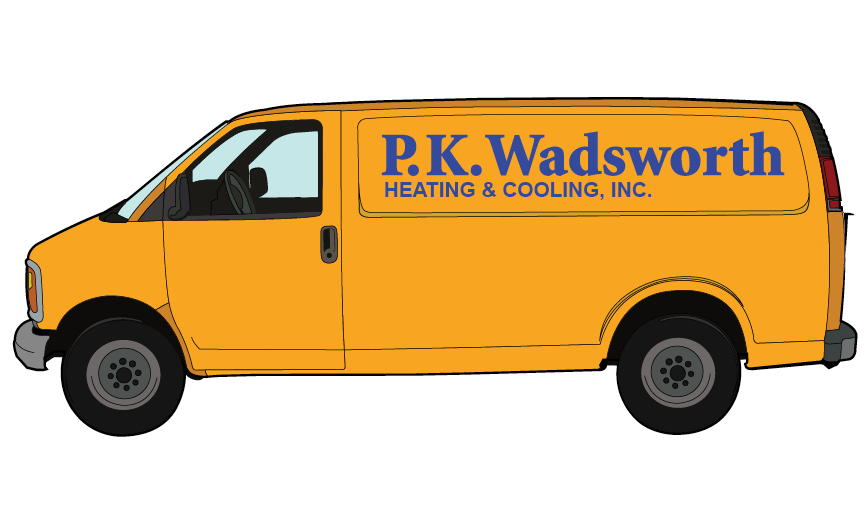 Logo for P.K. Wadsworth Heating & Cooling